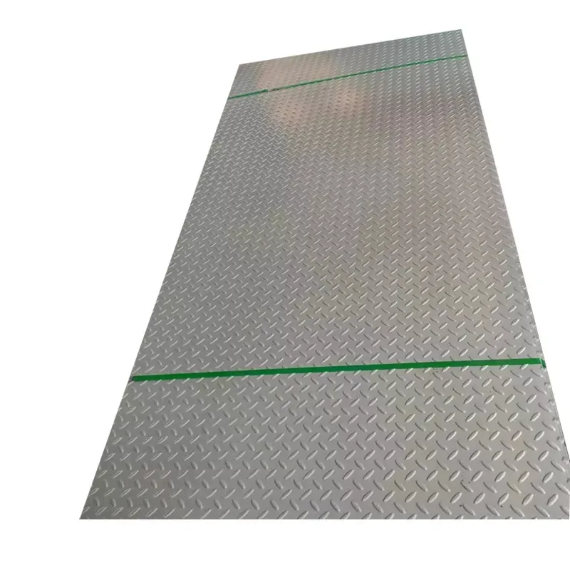 lentil type anti-skid chequered sheet Galvanized pattern plate hot dipped Galvanized steel checkered plate